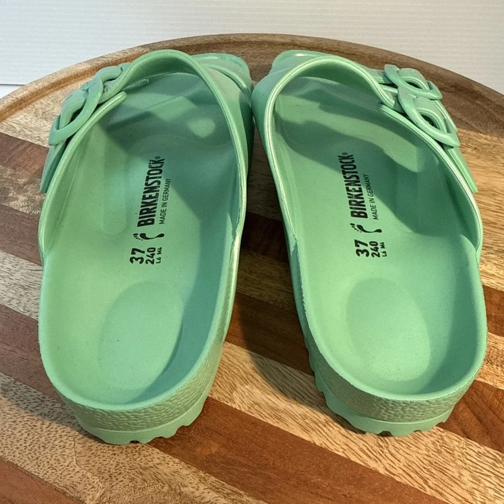 Birkenstock Arizona Bold Jade EVA Size 37 Womens Size 6 Mens Size 4 Sandals